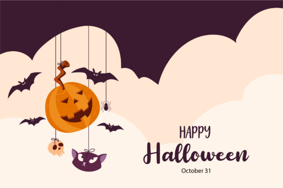 Download Happy Halloween Illustration Design - Happy Collection