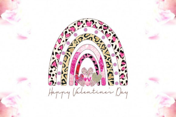 Download Happy Valentines Day  Rainbow PNG - Happy Collection