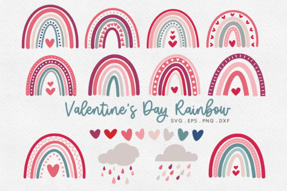 Download Valentine's Day Boho Rainbow&nbsp; - Boho rainbow Collection