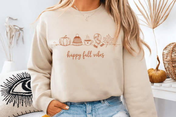 Download Happy Fall Vibes PNG, Autumn Pumpkin - Happy Collection