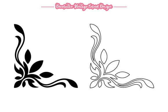 Download Vintage Corner Frame Ornament Clipart - Ornament clipart Collection