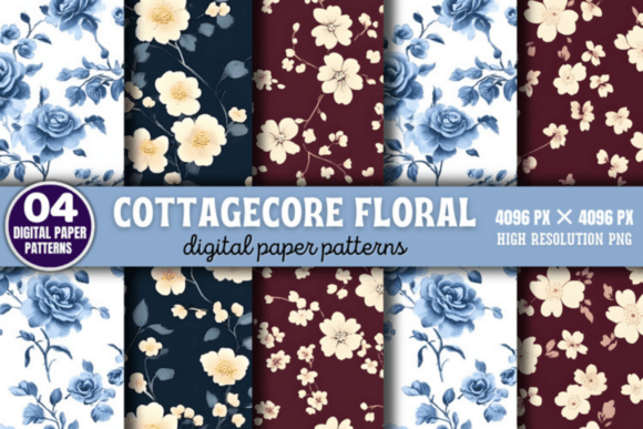 Download Cottagecore Floral Pattern - Premium Resources