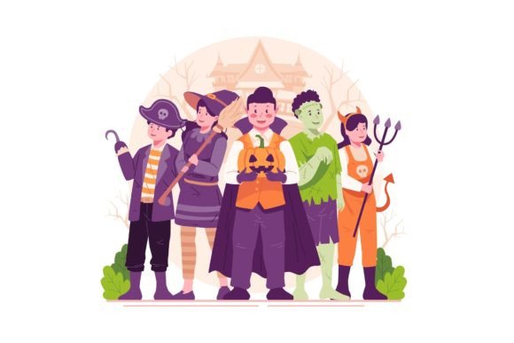 Download Happy Halloween Illustration - Happy Collection