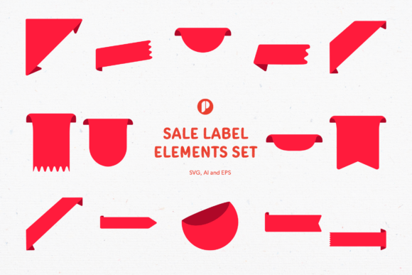 Download Sale Label Elements Set - Element Collection